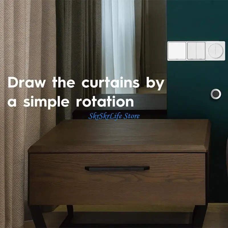 

E65E Tuya ZigBee для Knob, беспроводной переключатель сцены, контроллер для приложение управления домом для