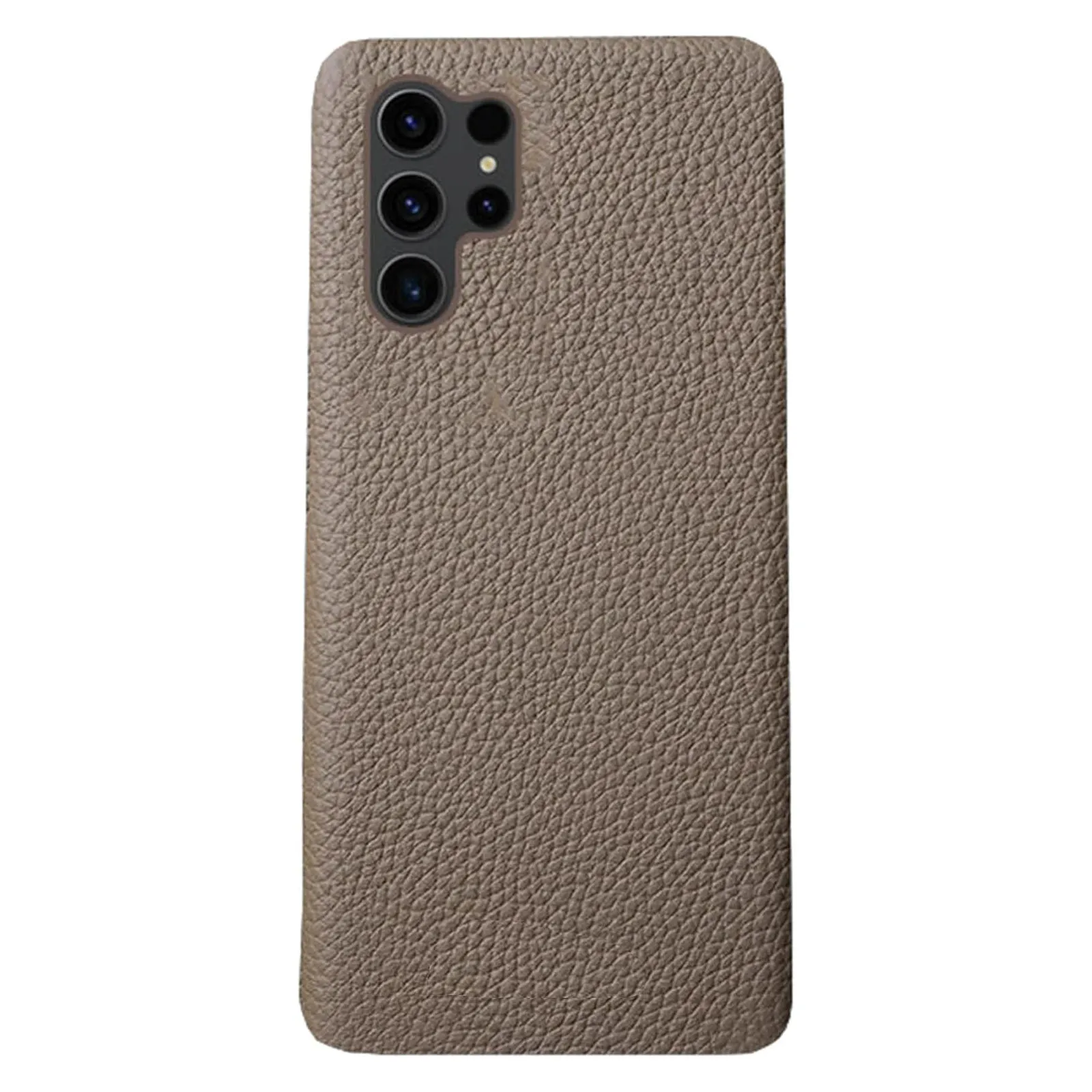 

Чехол из натуральной кожи для Samsung Galaxy S25/S25 Plus/S25 Ultra — зерно личи, улучшенный противоударный чехол
