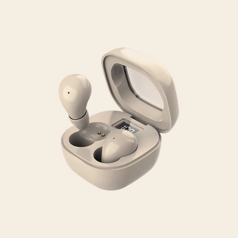 Image of SK19 Mini Unsichtbare Kopfhörer TWS Ohrhörer Bluetooth 5.3 Kabellose Kopfhörer HIFI Stereo-Sound Geräuschunterdrückung Eingebautes Mikrofon