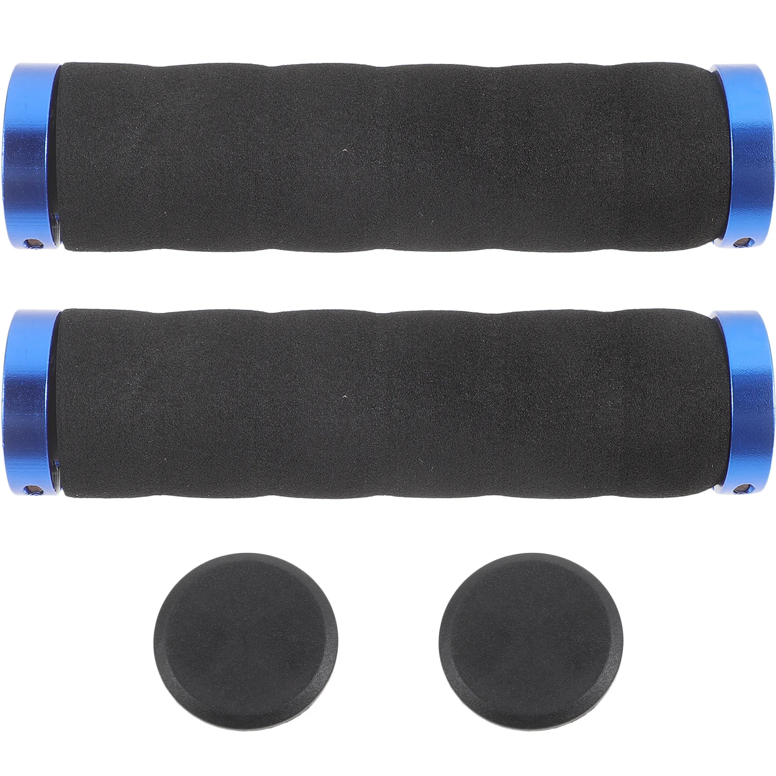 

1 Pair Mountain Bike Handlebar Grips Non-Skid Comfortable Shockproof Cycling Covers For Long Ride Outdoor Bike Accessories