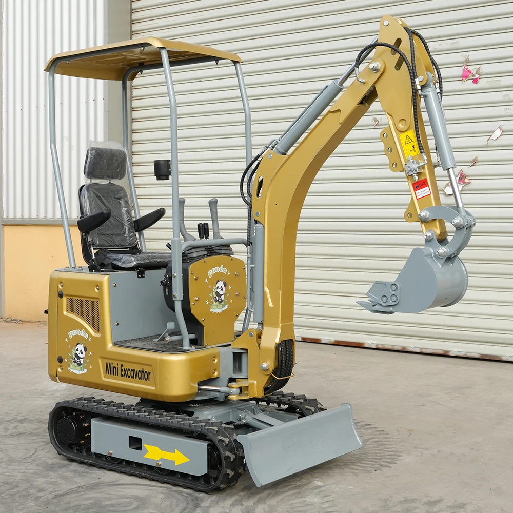 Cheap Mini Excavator Euro 5 CE EPA Engine Farm 1 Ton Diesel Mini Excavator Multifunctional Crawler Small Digger Customized