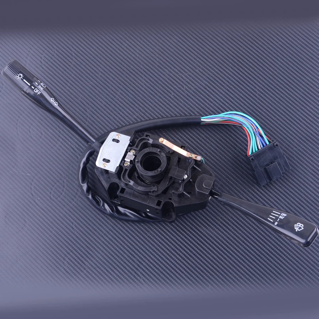 

DWCX Plastic Black Car Combination Turn Signal Light Wiper Switch Lever Fit For Mitsubishi L300 MB571632 left hand drive