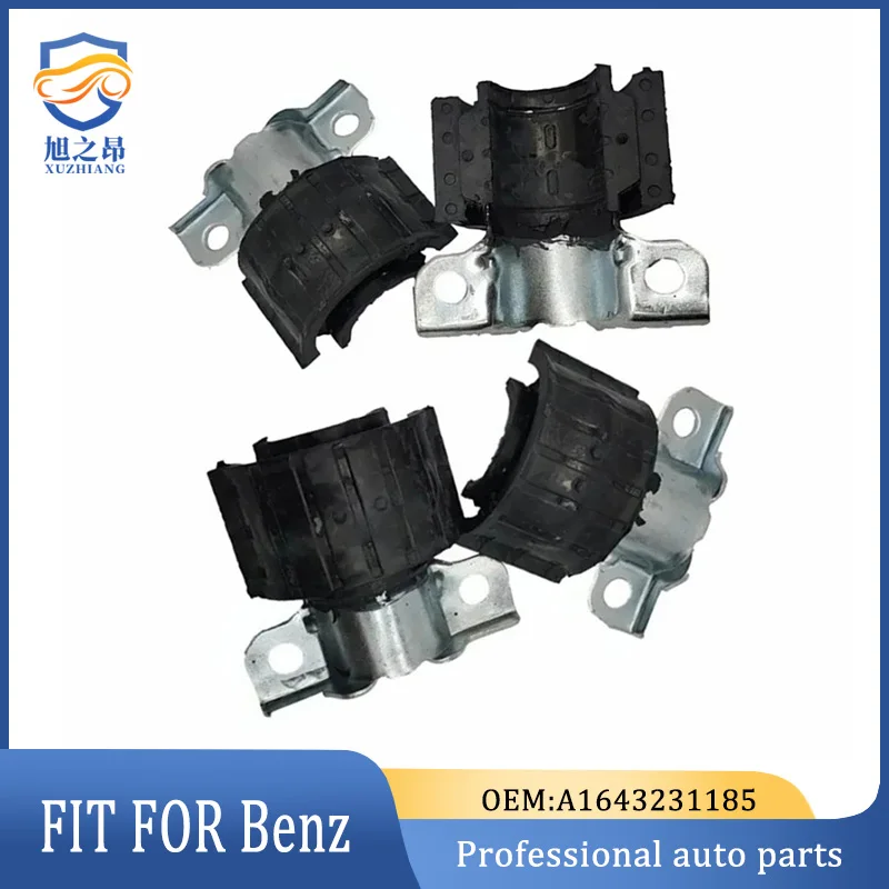 A1643231185 4Pcs Car Front Suspension Sway Stabilizer Bar Bushing 1643231185 for Mercedes Benz W164 GL320 GL350 GL550 ML320