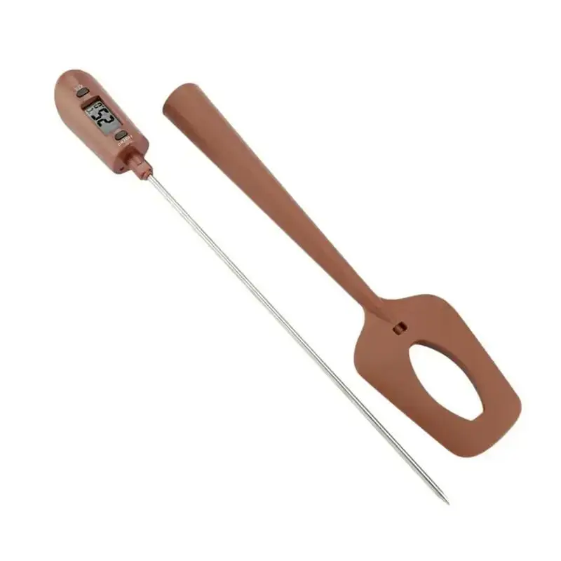 Digital Spatula Temperature Meter Kitchen Digital Thermoscope Spatula Professional Temperature Reader And Stirrer For Candy