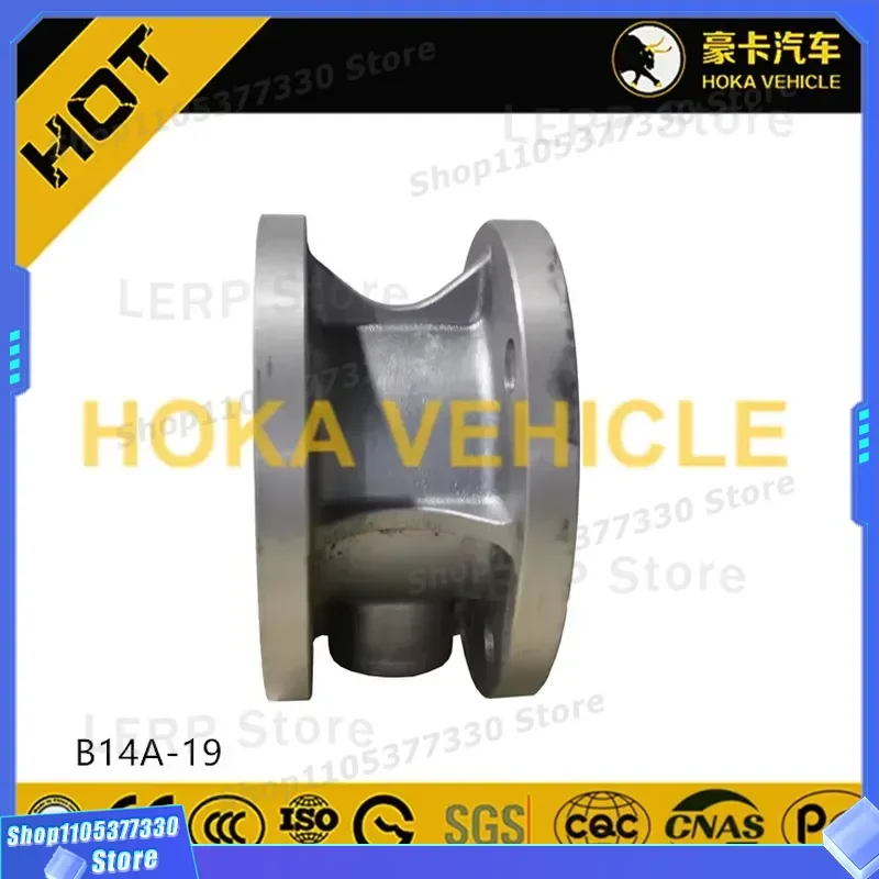 B14A-19 Aluminum Flange for Bohai Machinery Air Compressor Original Spare Parts Replacement Component High Quality Durable