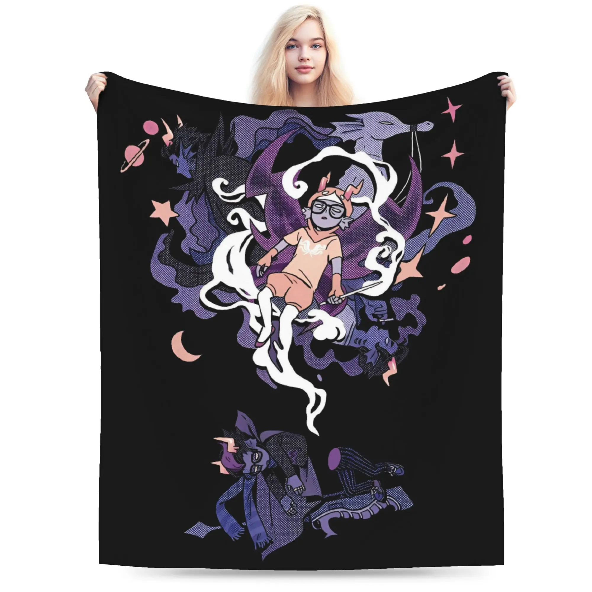 

Homestucks Plush Blanket Kids Flannel Throw Blanket For Bedroom Soft Design Quality Bedspread Gift