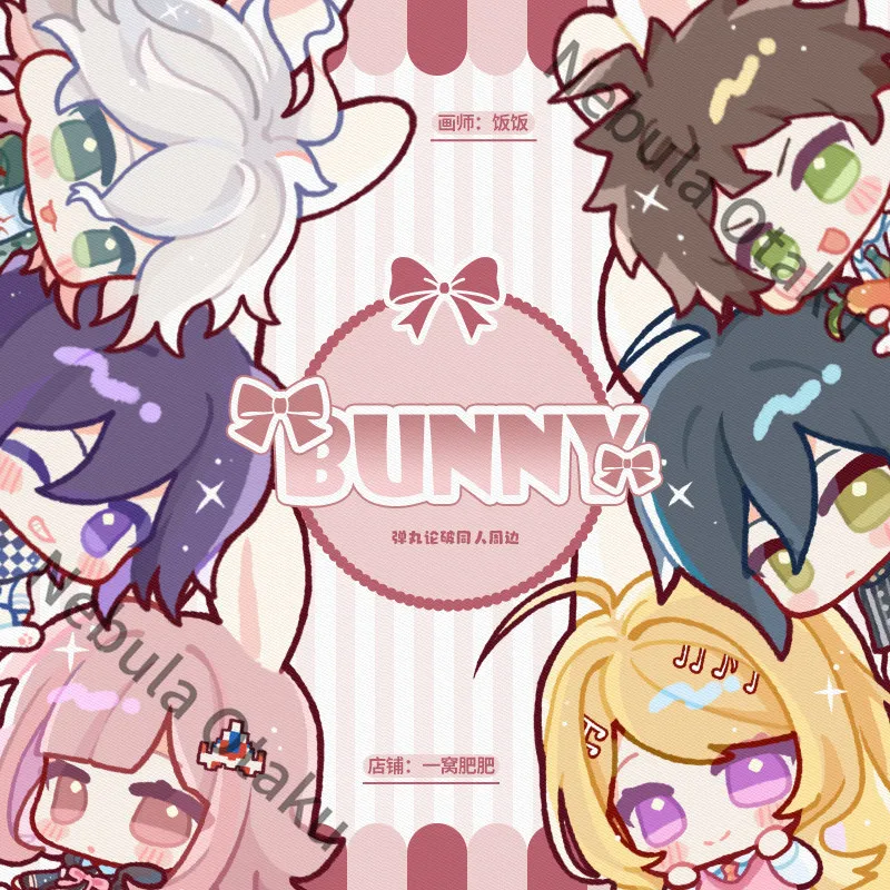 Danganronpa Kaede Akamatsu Hinata Hajime Double Flash Badge Acrylic Pendant Backpack Ornament Cosplay Colleagues Gifts Anime
