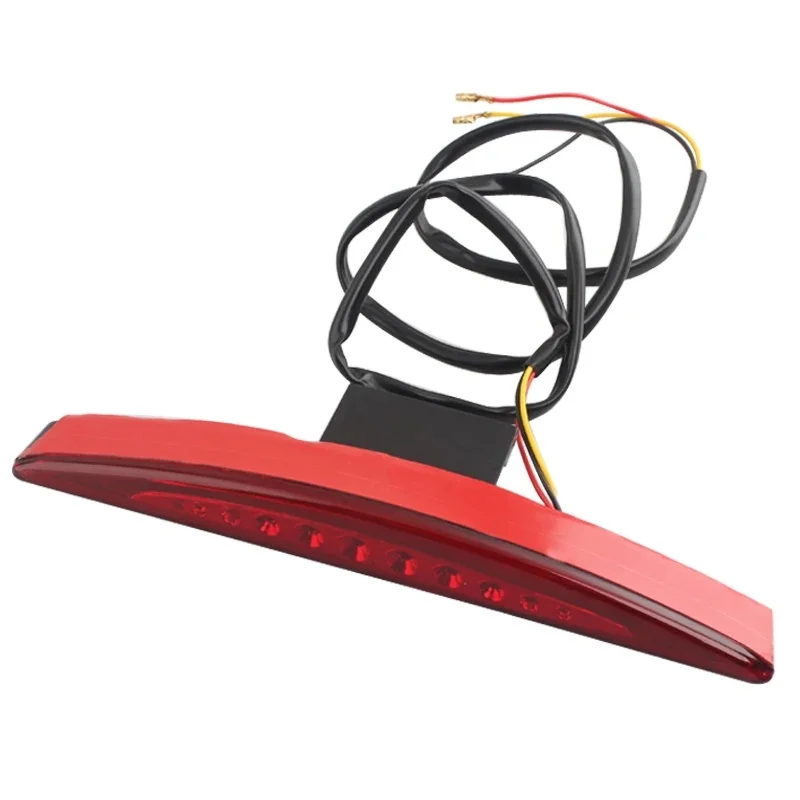 Motorcycle LED Tail Light Rear Fender Edge Brake Tail Light Turn Signal Run Lamp For Harley Softail Breakout FXSB CVO 2013-2017