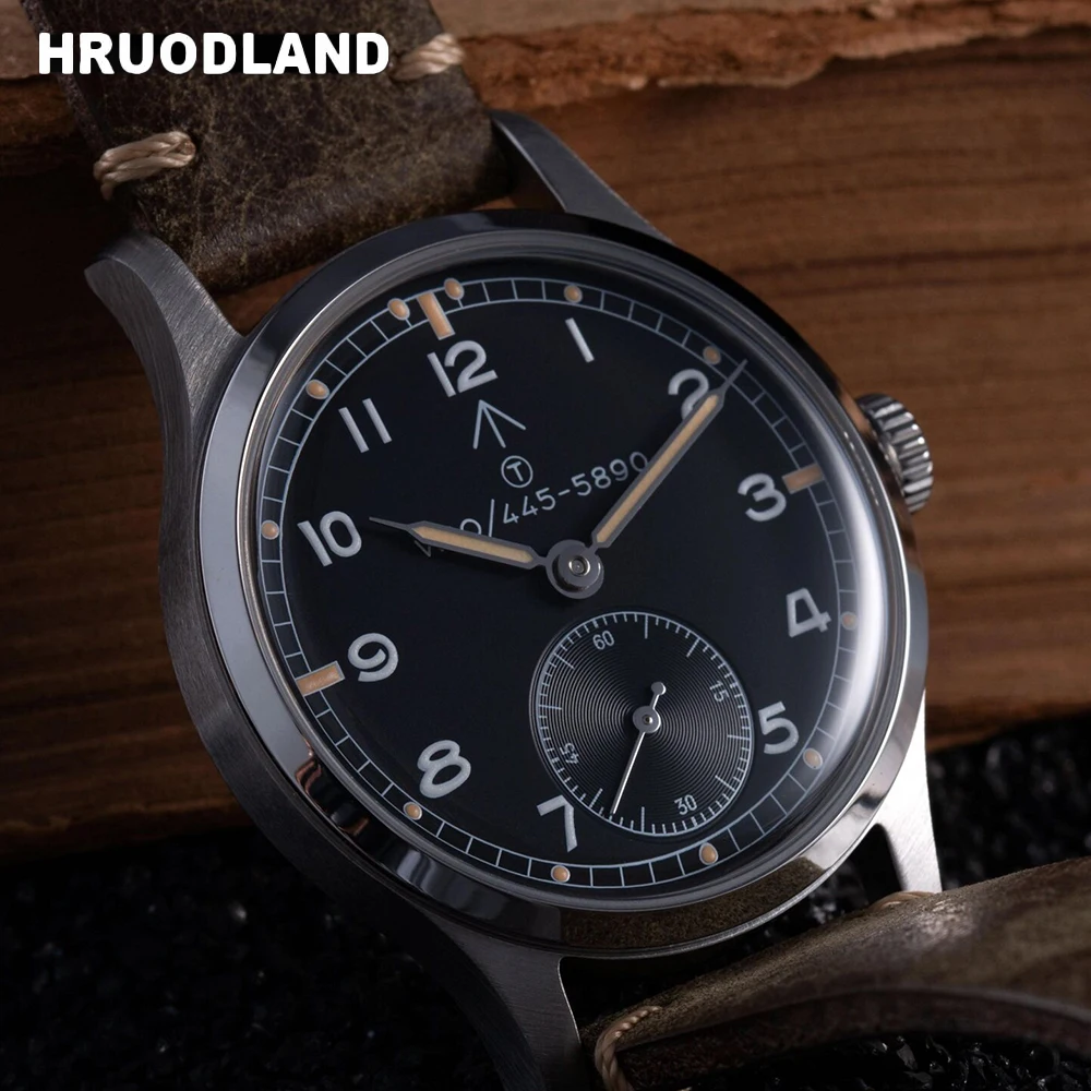 Hruodland 2026 New Retro Quartz Men's Watch Luminous K1 BGW-9 blue and C3 green 50m Waterproof Watch Men's Reloj Hombre gift top