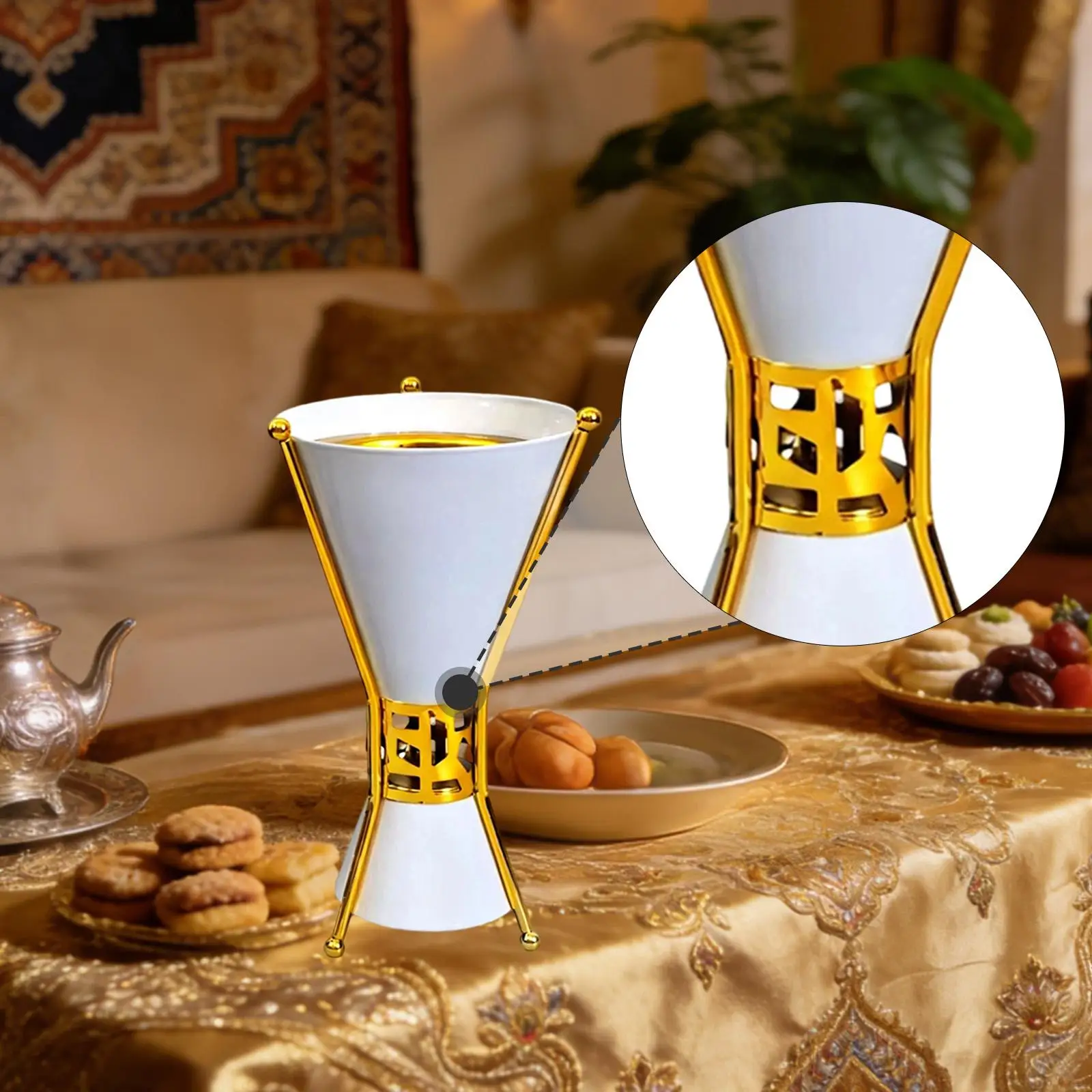 

Подарочная роскошная декоративная современная подставка для благовоний, украшение для дома, центральный элемент стола, держатель для благовоний для гостиной, кабинета, медитации