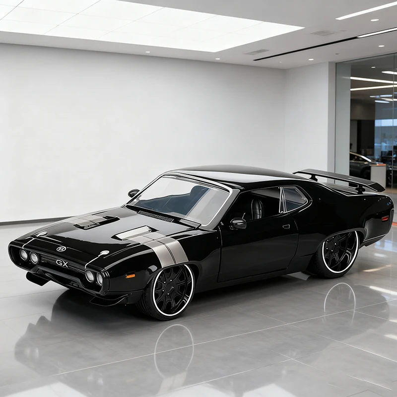 جادا 1:24 بليموث GTX سبيكة سيارة Diecasts ولعبة المركبات نموذج سيارة مصغرة مقياس نموذج سيارة للأطفال #1