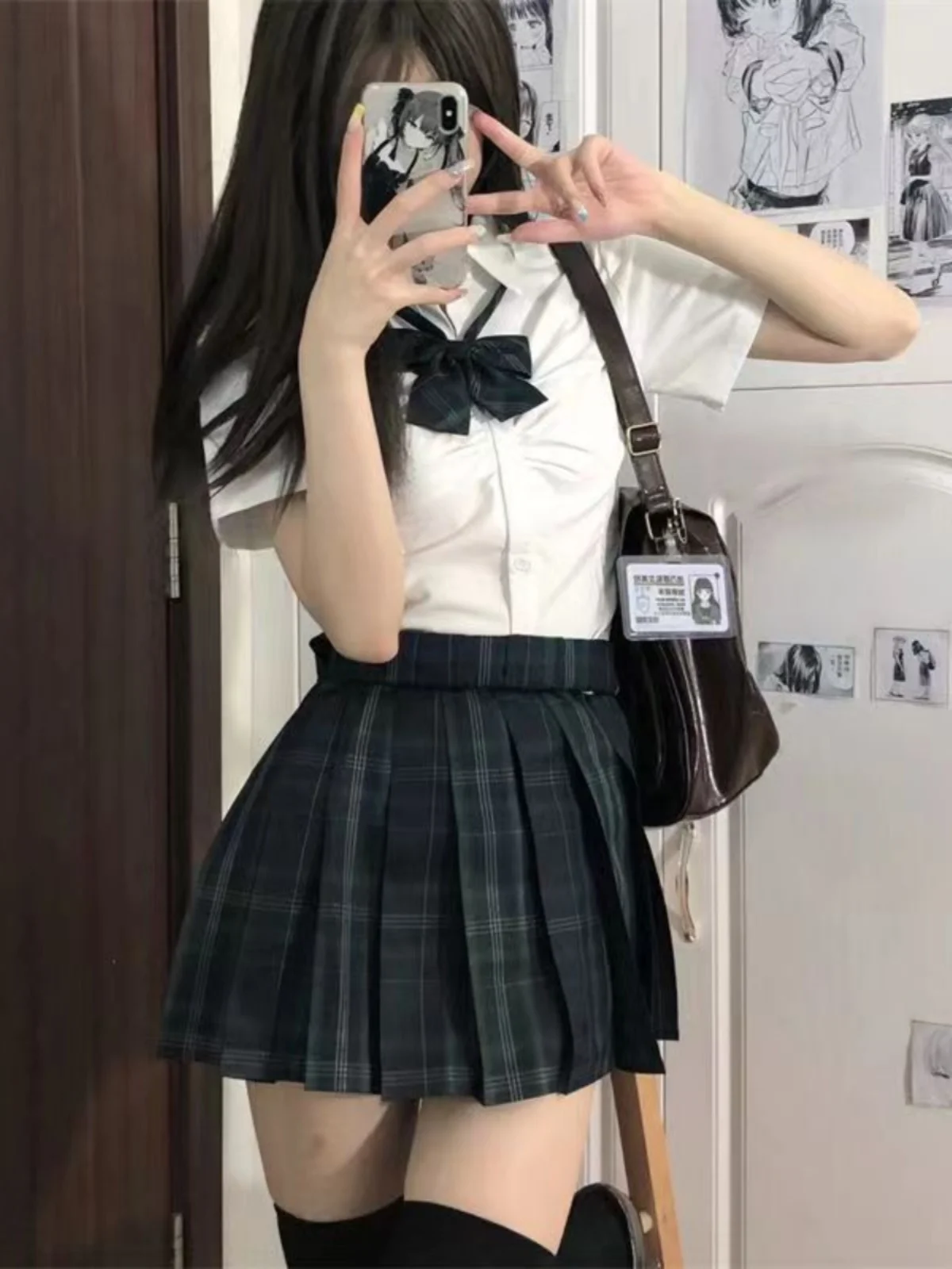 

Women's Student orm Set Pure Desire Sle Waist-Cinching Sweet And Spicy Top ort Skirt Two-Piece Suit Summer 2024