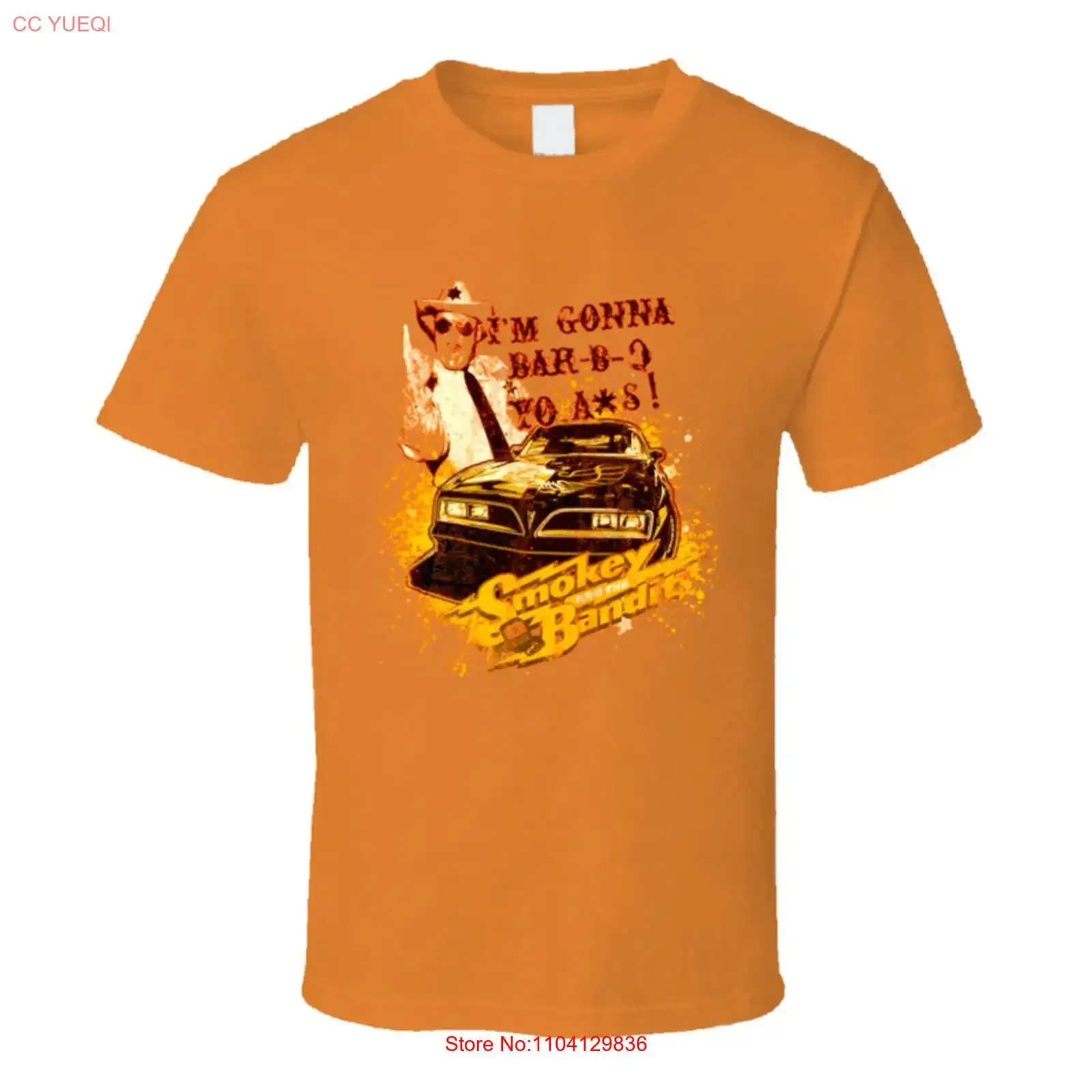 Smokey And The Bandit T Shirt vintage Washed graphic Versatile Unisex Comfortable fashion Top For Everyday Wear Breathable