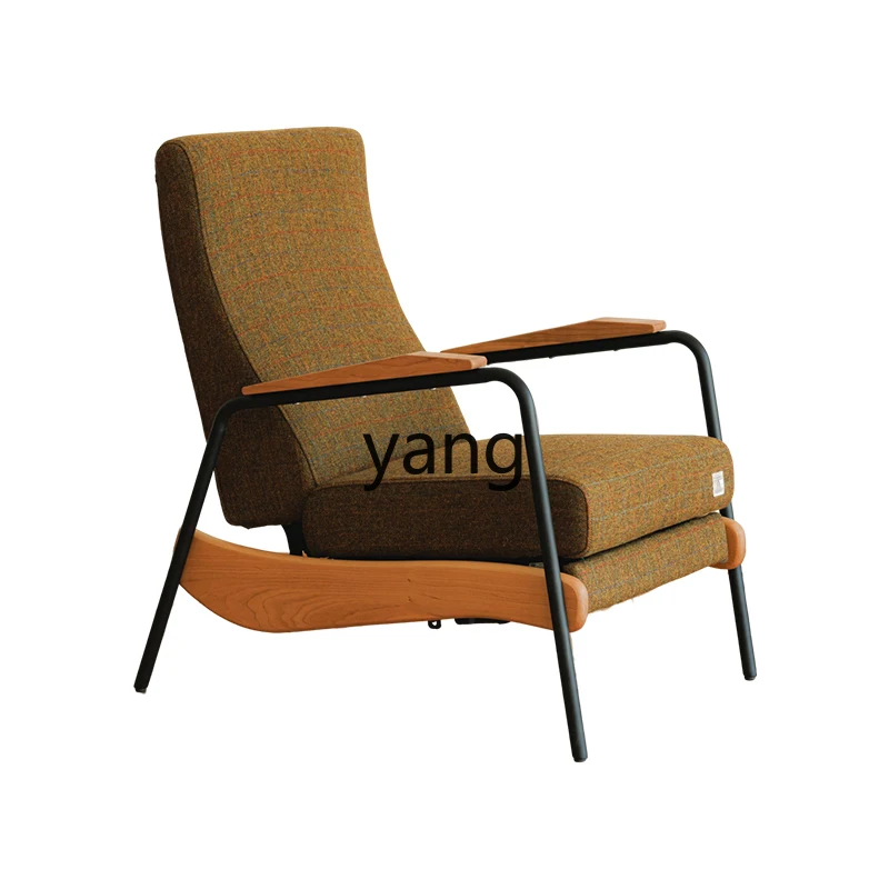 

YJQ function chair antique multi-functional single sofa fabric living room leisure recliner