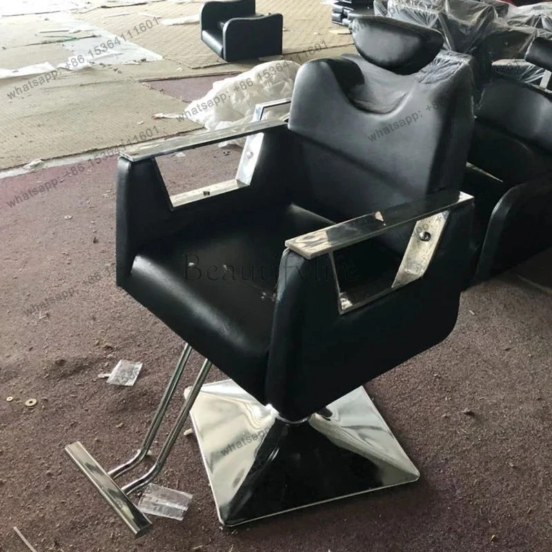 FG11Chair can be reclined and lifted high-end hair salon special hair cutting stool shaving recliner