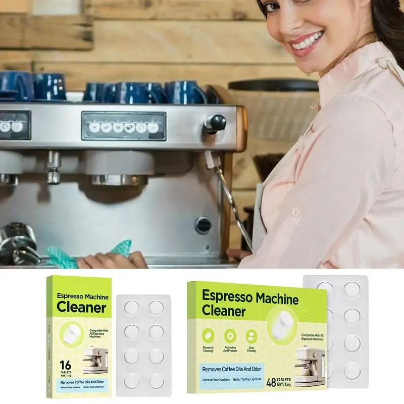 Coffee Machine Cleaner Tablets Coffee Maker Pot Descaling & Cleaning Tabs Coffee Machine Cleaner For Coffee Maker Pot