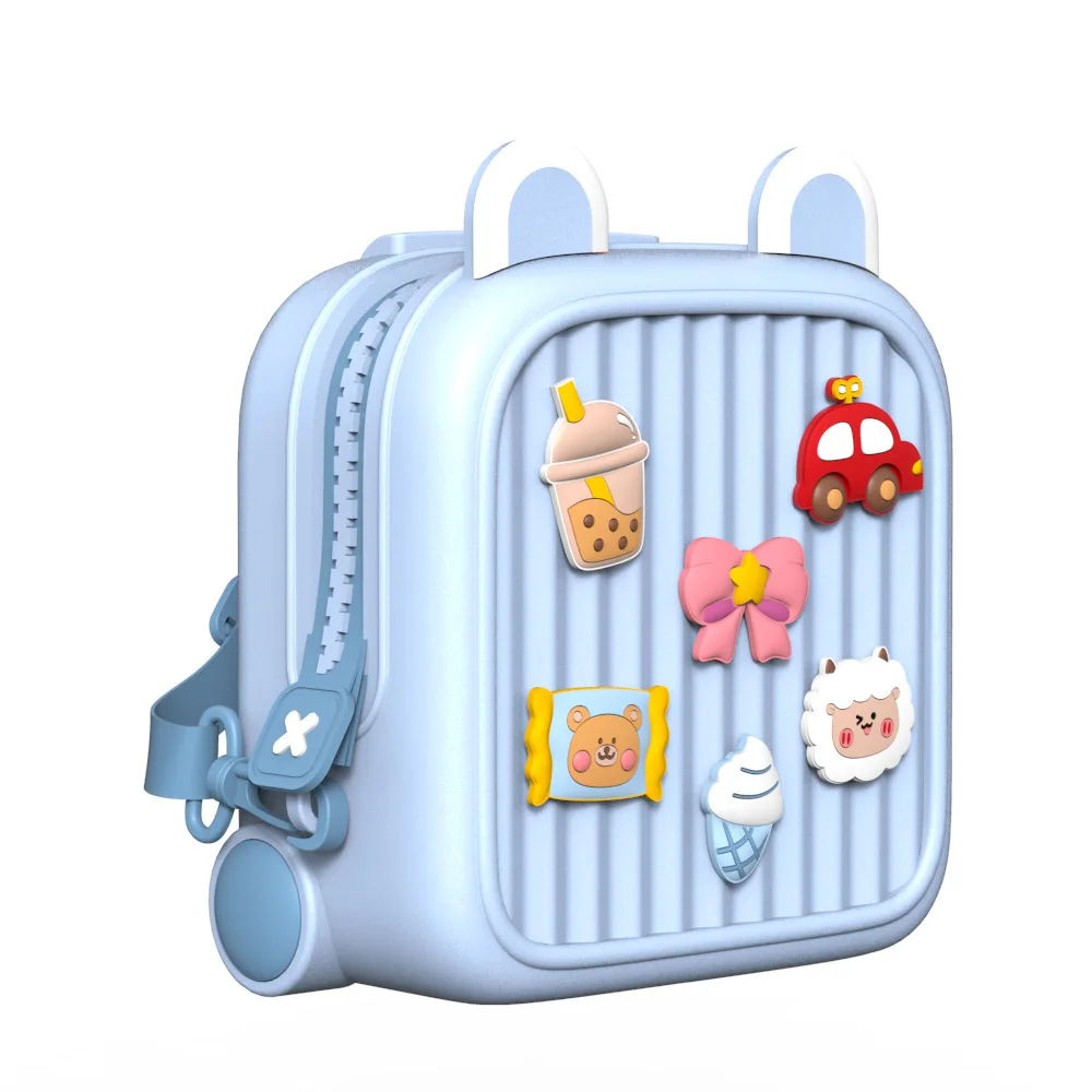 Children's Travel Schoolbag Outdoor Cute Cartoon Water-Dustproof Primary School Student Luggage Small Backpack Large Capacity