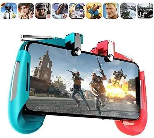 لـ AK16 Game Joystick Mobile Game Controller مشغلات Free Fire Pubg وحدة تحكم الهاتف المحمول المتوافقة مع Android IOS IPhone Xr X