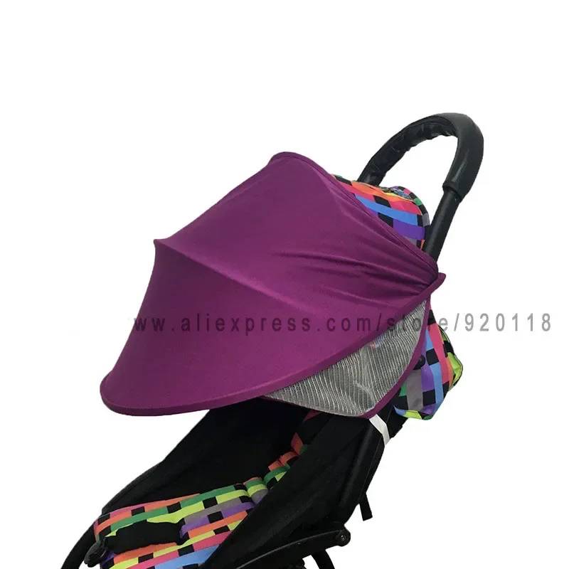 Bebê Stroller Sun Sombra Capa, Buggy Pushchair, Acessórios Pram, Canopy viseira