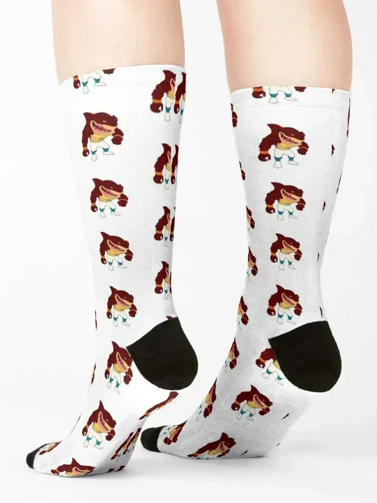 Shark Animated Series Street Sharks Socks funny gifts anti slip football anti-slip gifts Socks Male Women's