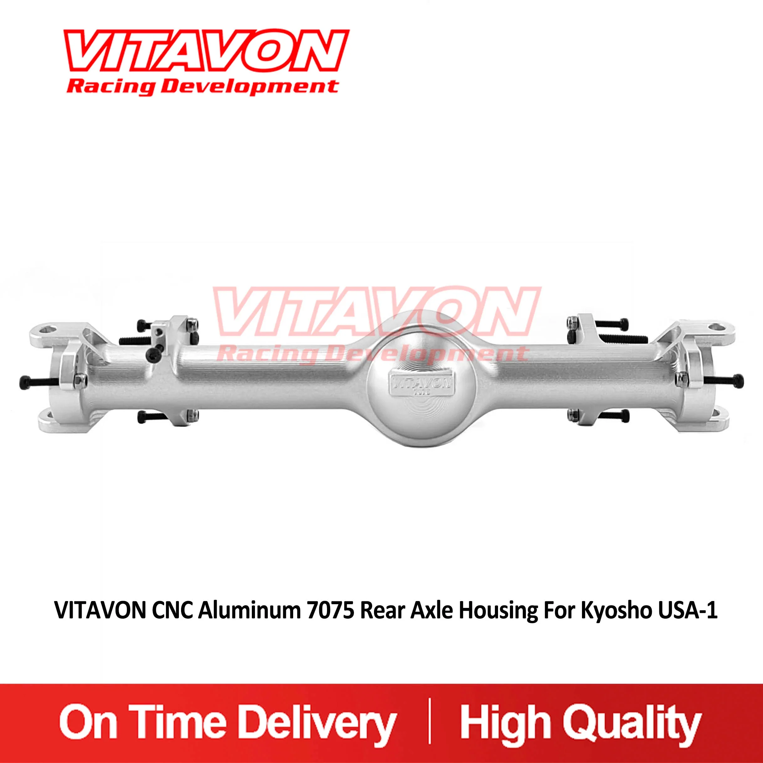 VITAVON CNC aluminiowa 7075 tylna oś obudowa dla USA-1 Kyosho