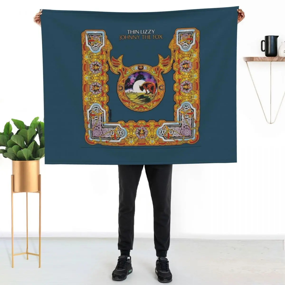 Top Thin Lizzy Throw Blanket Luxury Throw Fashion Sofas halloween Bed covers Summer Beddings Luxury Thicken Blankets