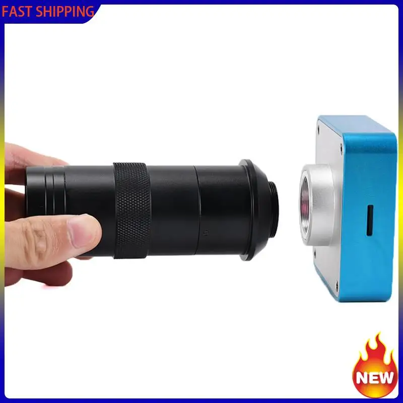 Hot Trend-100X Microscope Lens Maintenance Appraisal Lens M1218 Monocular Industrial Camera