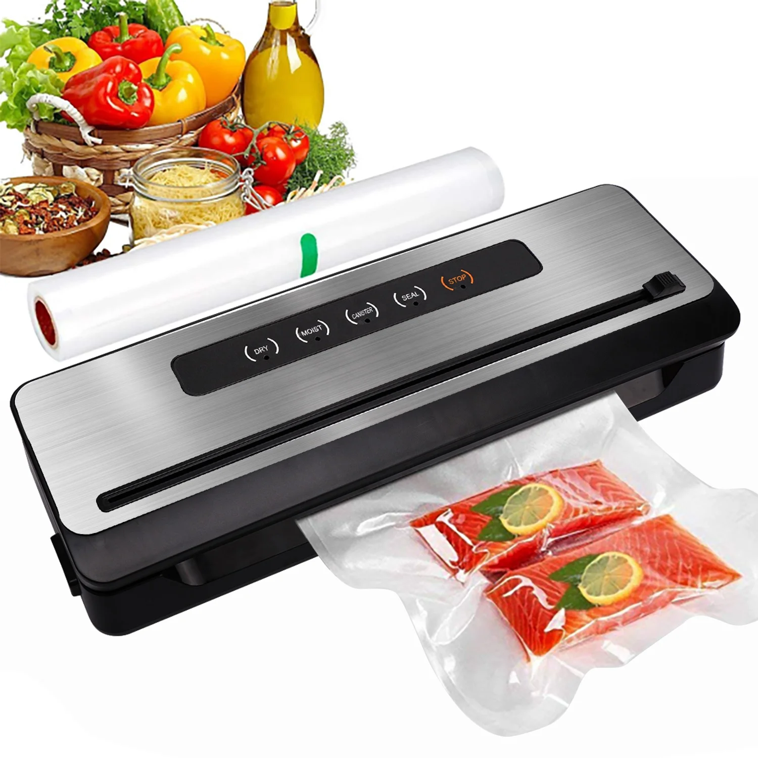 

Автоматическая машина для вакуумной упаковки пищевых продуктов, упаковка для вакуумной упаковки пакетов