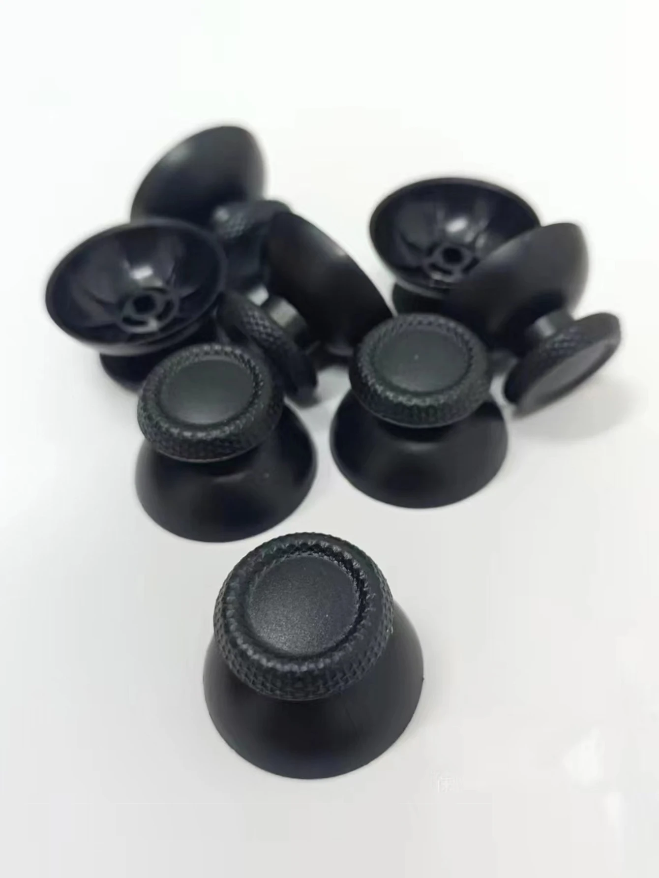 1Set/10Pcs Plastic Black Analog Thumbstick Thumb Stick Replace For PlayStation 5 PS5 Controller High Quality Thumbstick Cap