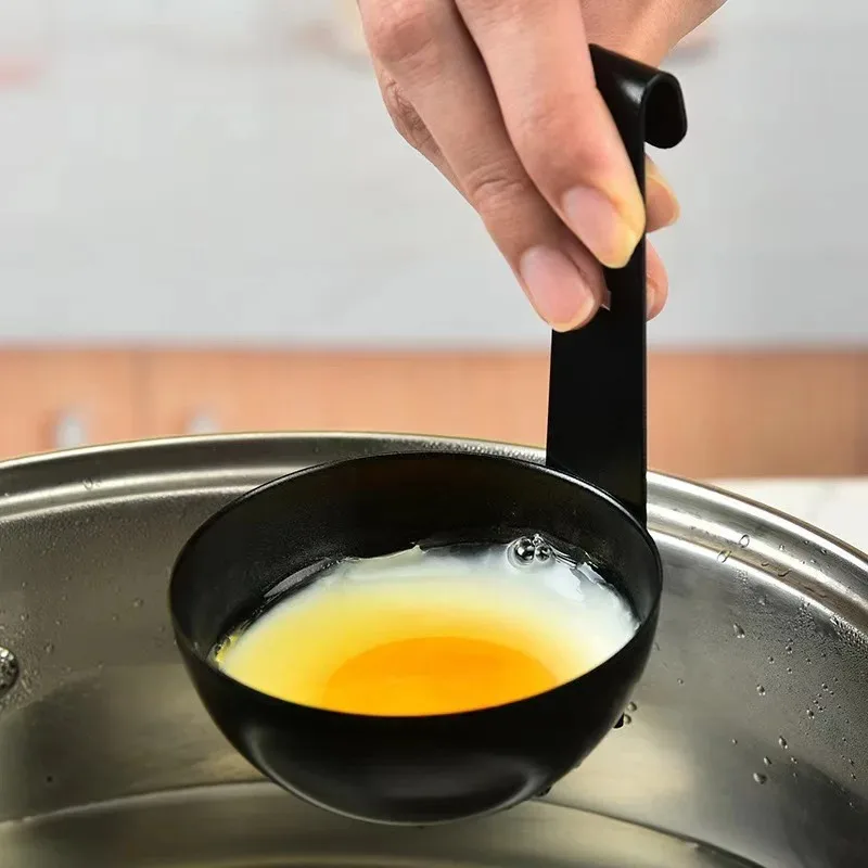 Stainless Steel Hanging Ear Poached Egg Maker Non‑Rust Reusable Gadget for Household Breakfast Kitchen Cooking Accessory
