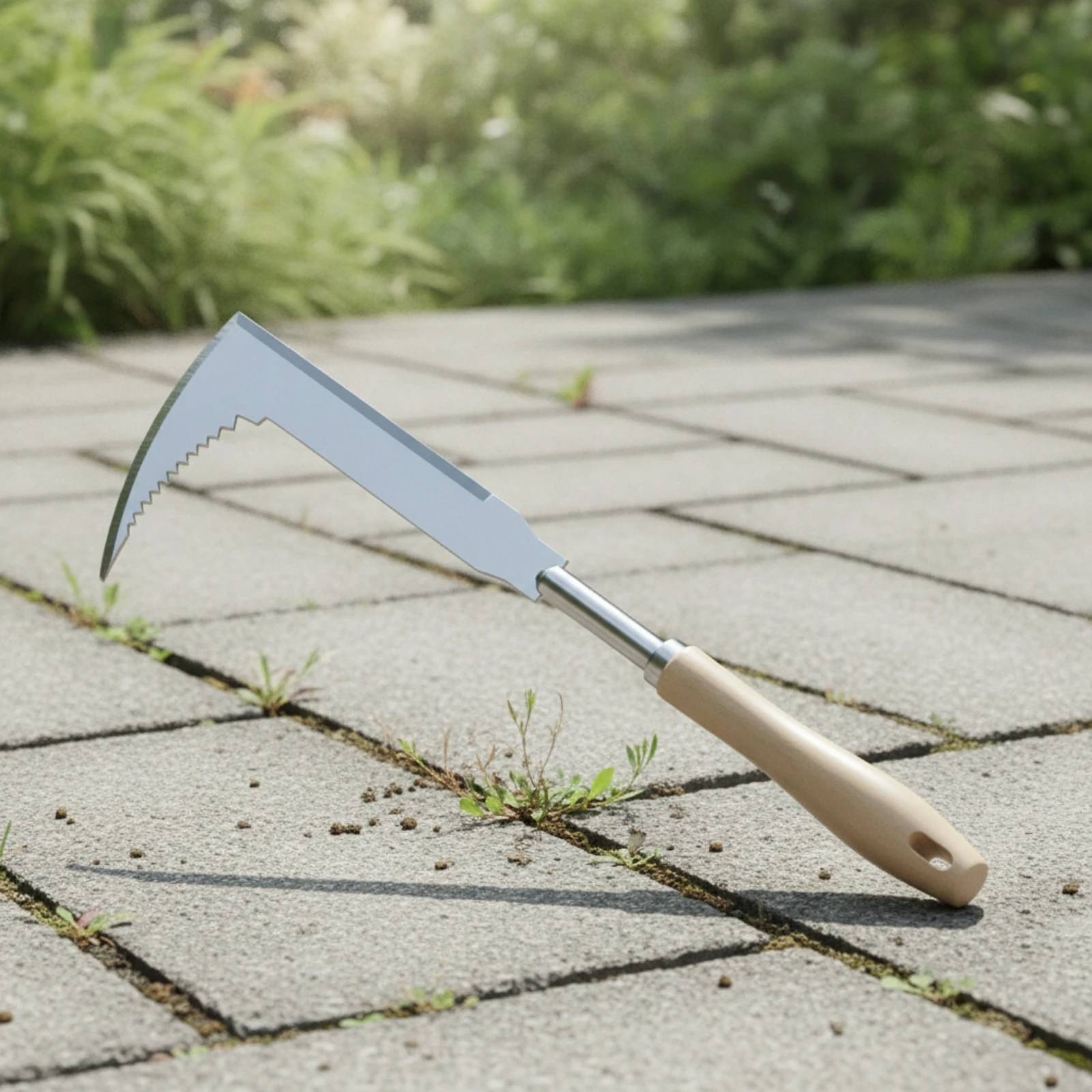 Crevice Weeder Compact Crevice Weeding Tool Crack Weeder Lightweight Weeding Tool Easy to Use for Gardeners, Patios