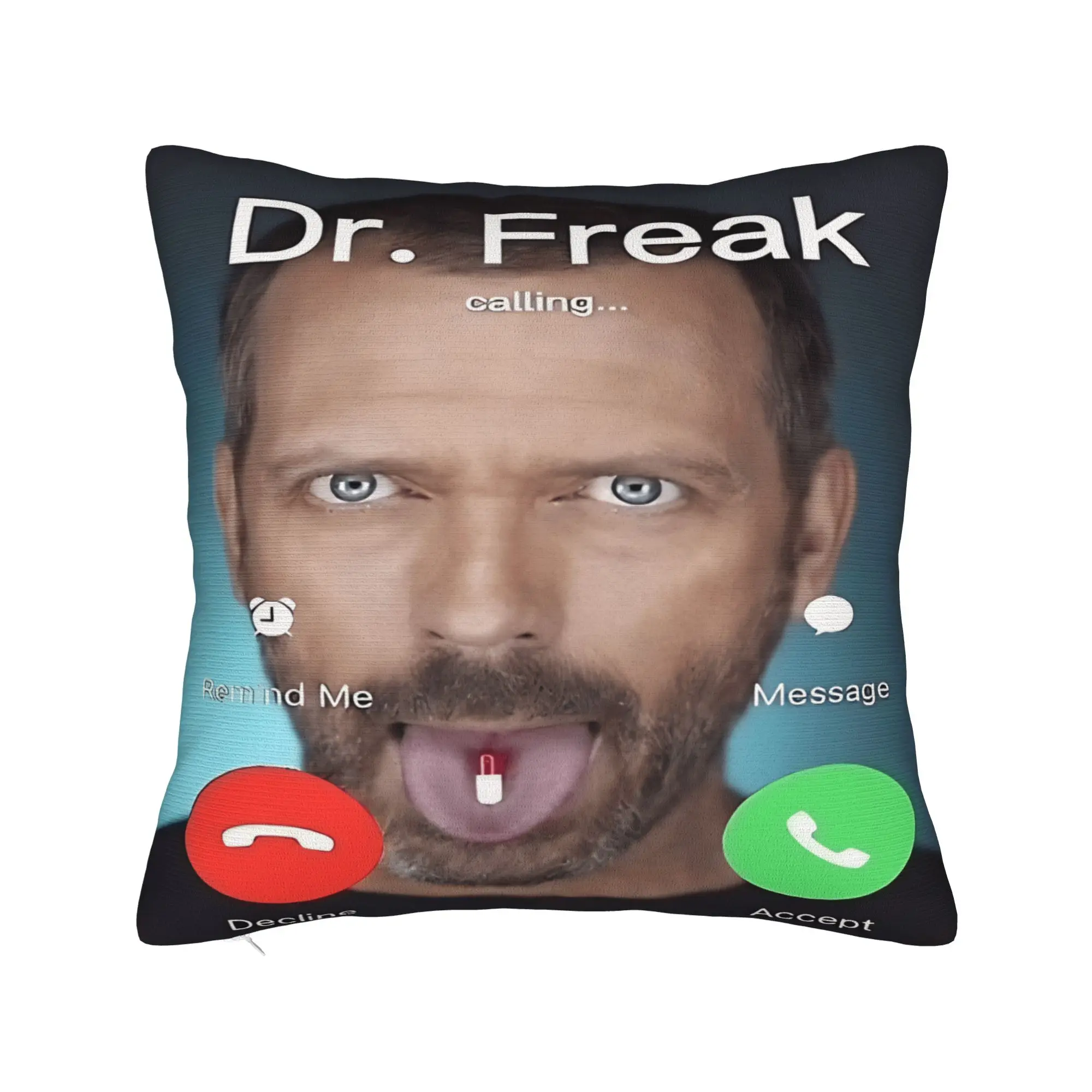 Dr House MD Pillow Cover  Soft Pillow Case Cushion Cover Cute Funny Custom DIY Pillowcases For Wedding Party Home Decor