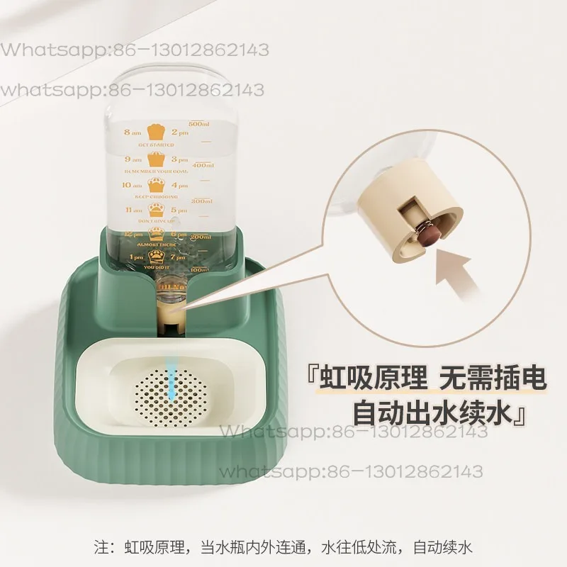 Cat automatic water dispenser wireless unplugged live water circulation non-wet mouth feeder pet water dispenser