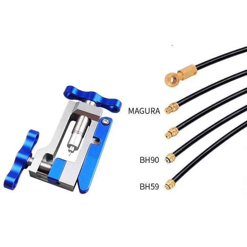 Ferramenta de instalação de óleo de bicicleta mtb driver cortadores de mangueira hidráulica ferramenta de inserção de bicicleta