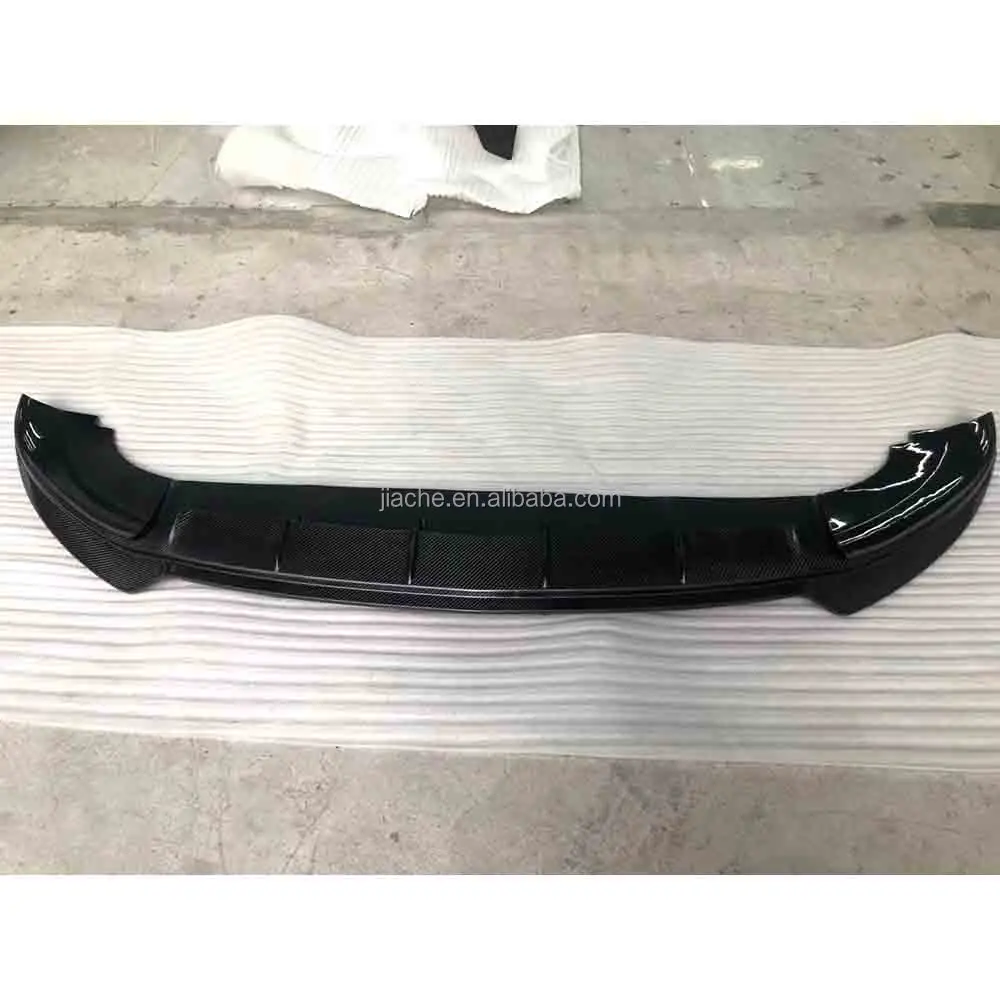 Carbon Fiber Front Bumper Lip Spoiler for Mercedes Benz GLE Class W167 GLE450 GLE53 AMG Sport SUV 2020-2022 FRP Car Decoration