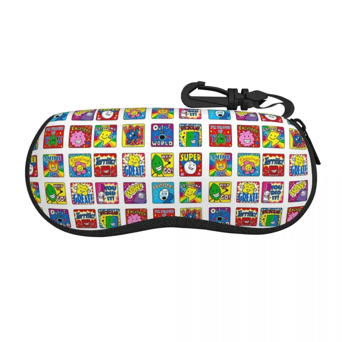 BFDI Classroom 30 Pack Shell Glasses Case Protective Sunglasses Box Women Men Soft Eyeglass Bag Pouch