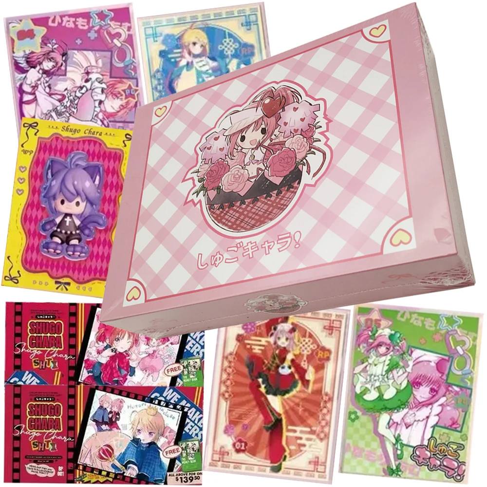 

Коллекционные карточки Shugo Chara: милые карточки с дизайном игровой консоли, лимитированная серия, забавные настольные игрушки, подарки для друзей