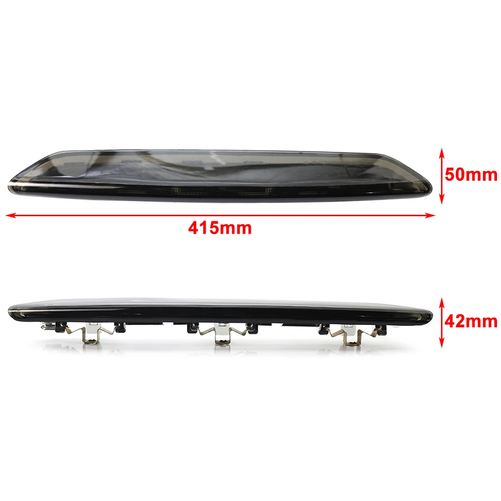 Black Car Rear Trunk High Mounted 3rd Third Brake Light Lamp 6Q6945097 For VW Volkswagen POLO 4 9N 9N3