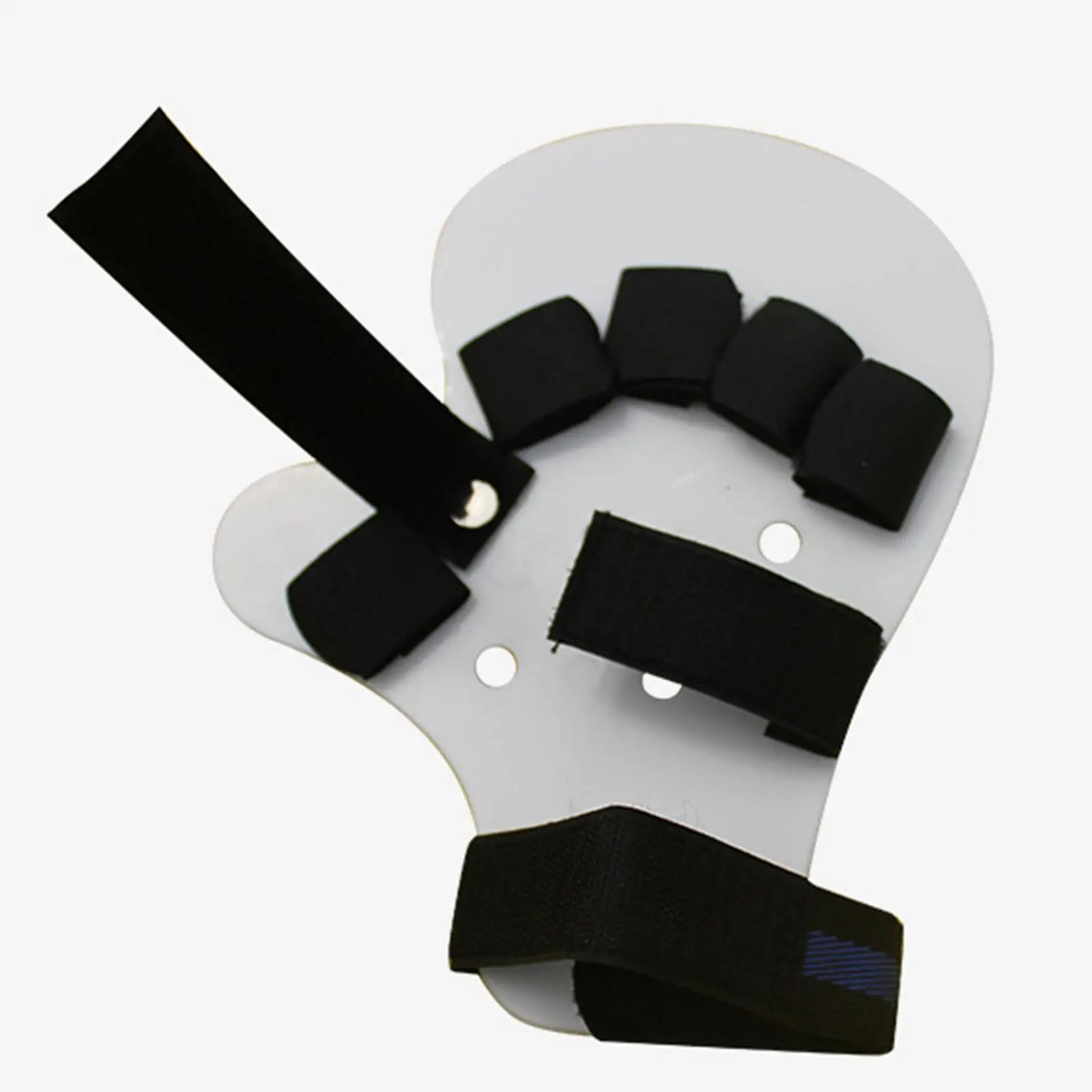 Finger Orthotics Splint, Right Hand Fingerboard, Gloves Stroke Resting Hand Splint, Stabilizer for Elderly Finger Wrap Sprains