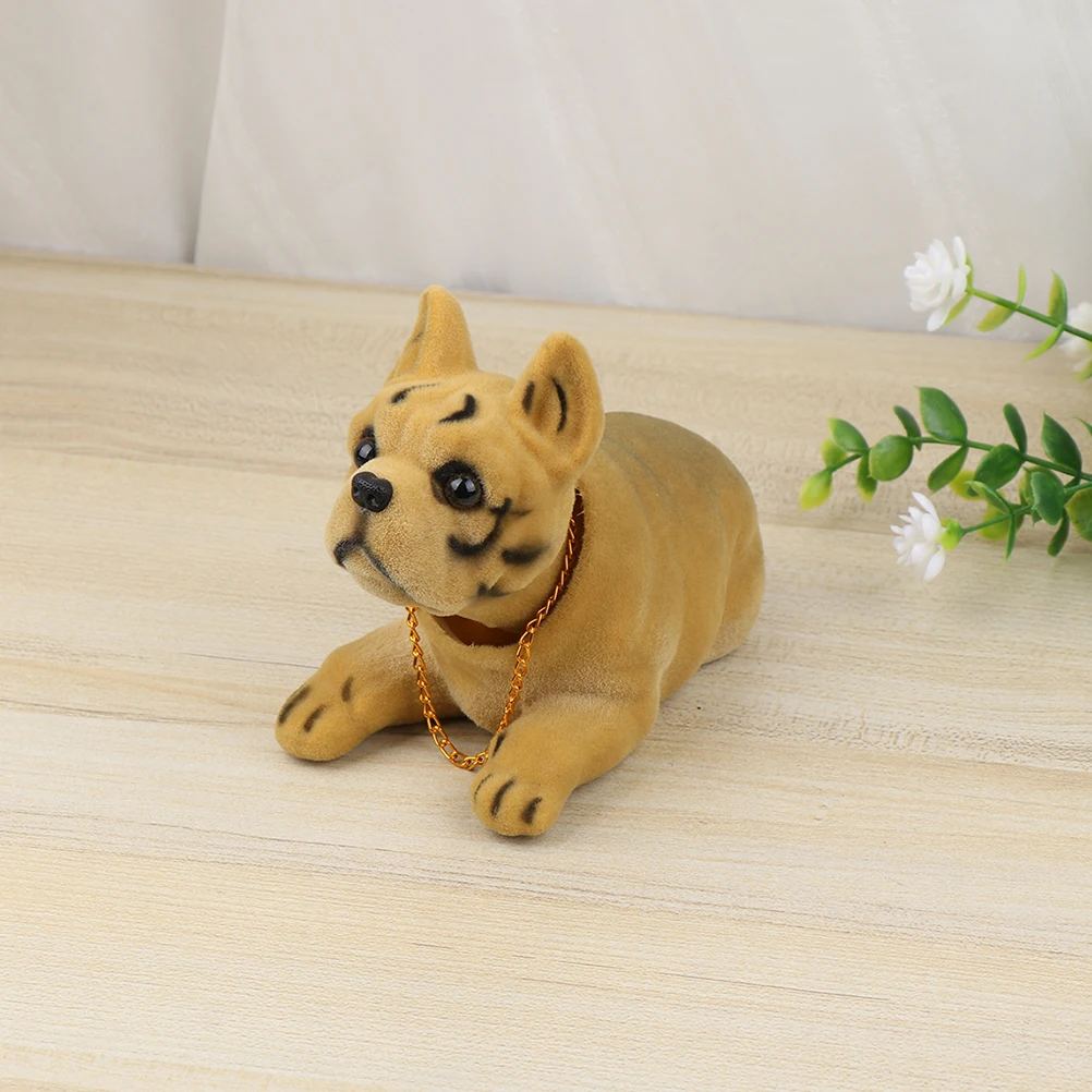 

2pcs Ornaments Dashboard Bobble Head Decoration Resin Dogs Shaking for Car Cool Decorations Interior Accessories Dog
