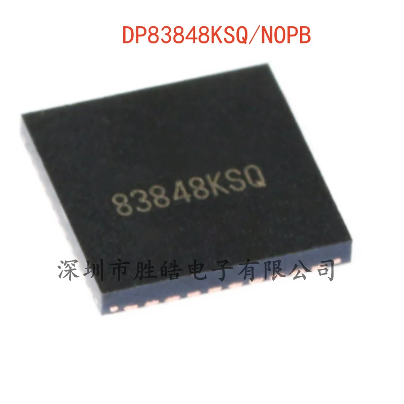 (5PCS)  NEW  DP83848KSQ/NOPB   10MB/S  100MB/S    Ethernet Transceiver  Chip   QFN-40   DP83848    Integrated Circuit