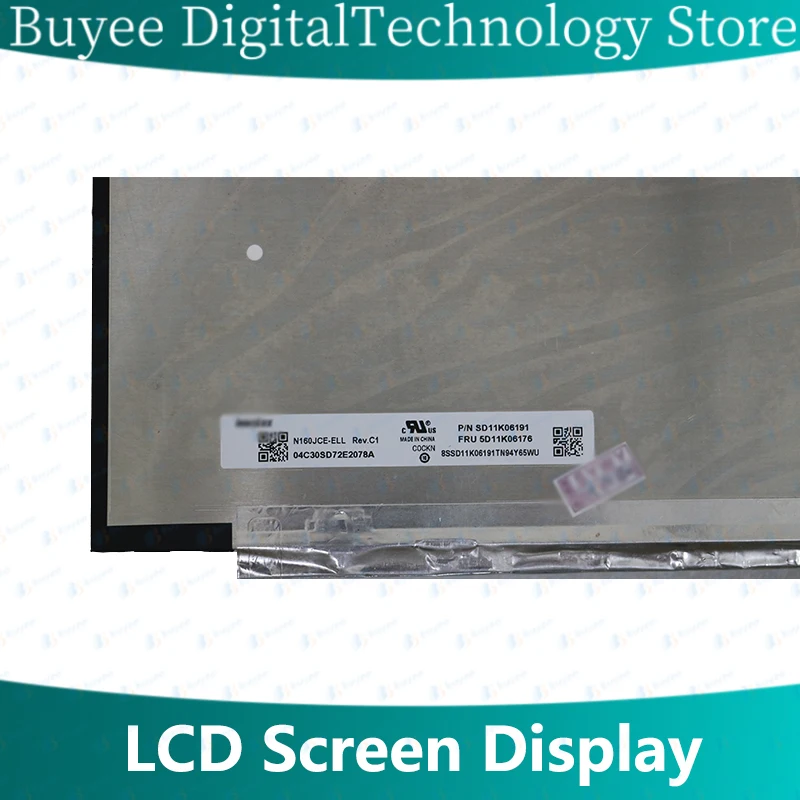 N160JCE-ELL جديد 16.0 بوصة IPS شاشة لاب توب LCD N160JCE ELL B160UAN03.3 1920*1200 FHD 60HZ eDP 30 Pin شاشة الكمبيوتر المحمول