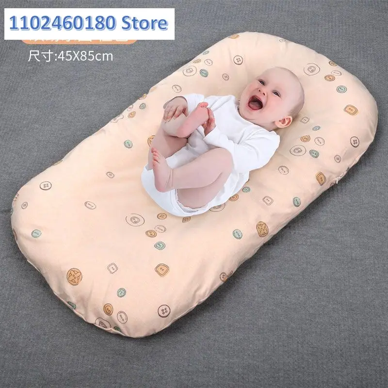 Portable bed in bed baby calming device, summer newborn biomimetic bed, baby sleep safety, anti startle