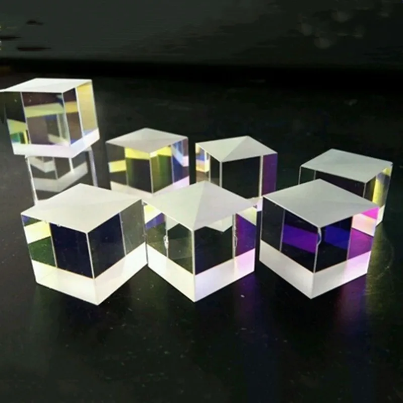 

Defective Optical Glass Prism, Multicolor Cross, Dichroic Prism for Party, Home Decoration, Physics, Science Teaching, 200Pcs