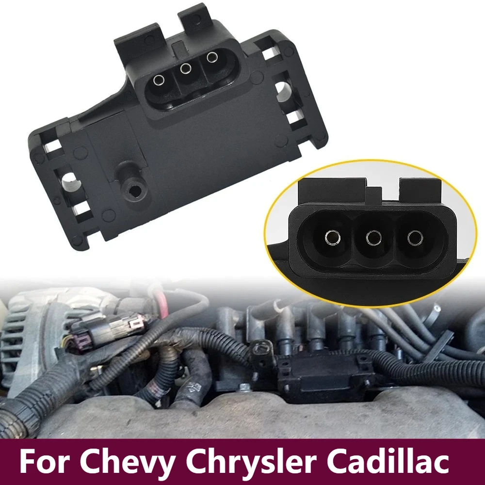 

NEW Manifold Absolute Pressure Sensor 12569240 For Chevy Chrysler Cadillac