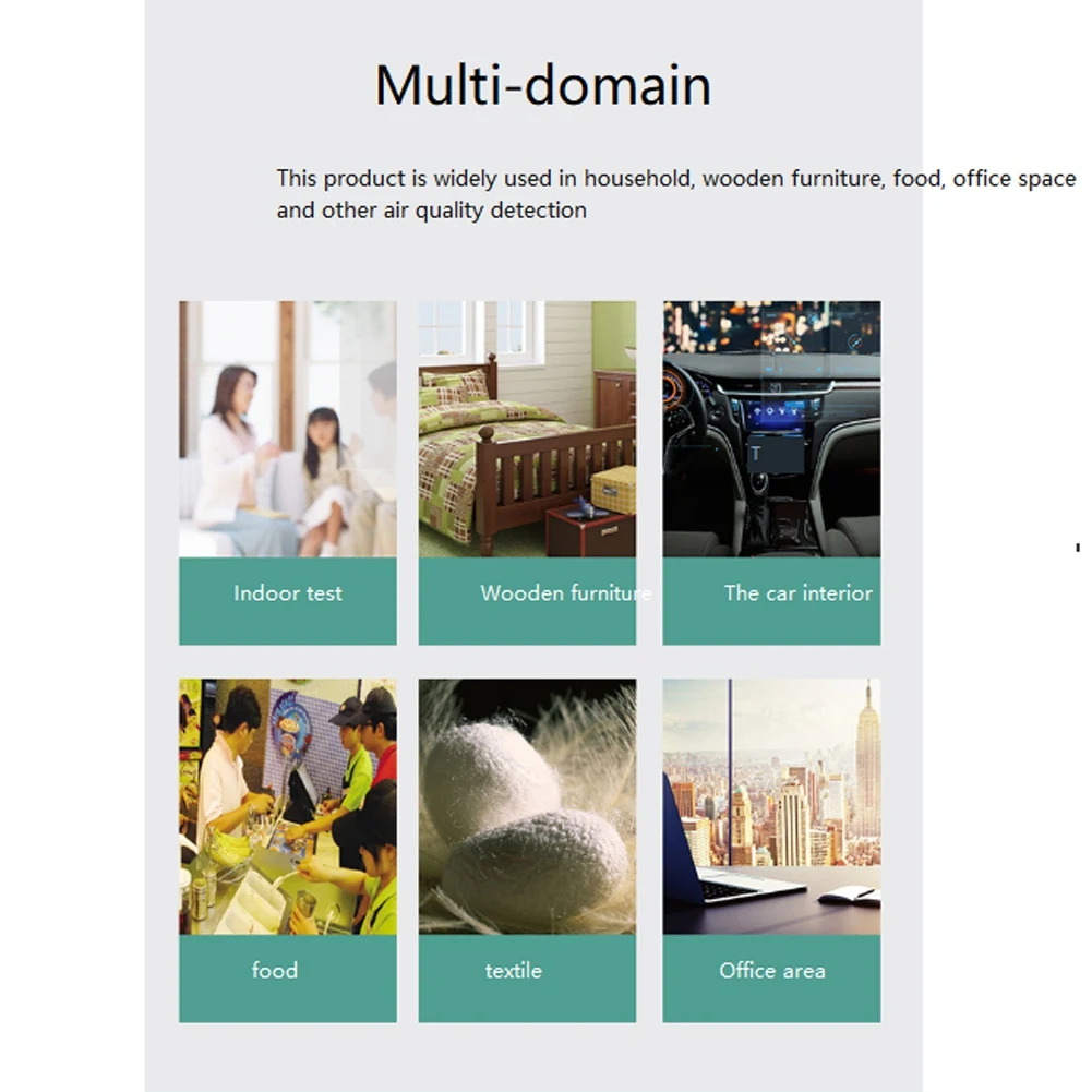 T36C 9 en 1 détecteur de qualité de l'air écran LCD PM2.5 PM10 HCHO TVOC CO CO2 AQI température humidité moniteur de qualité de l'air
