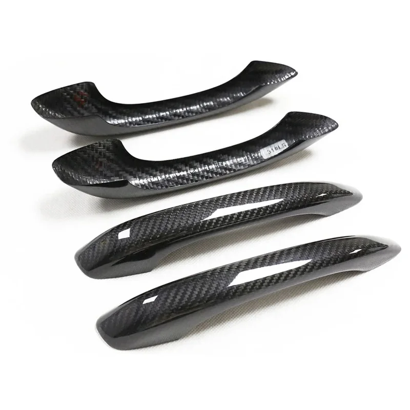 Dry Carbon Fiber Add on Door Handle for Porsche Macan 2014-2021 Perfect Fitment