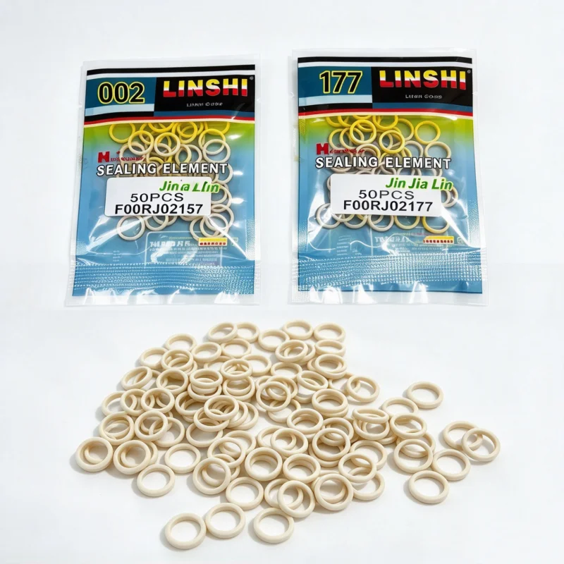 50Pcs F00RJ02157 F00RJ02177 Injector Nozzle High Pressure Seal For Bosch 110 120