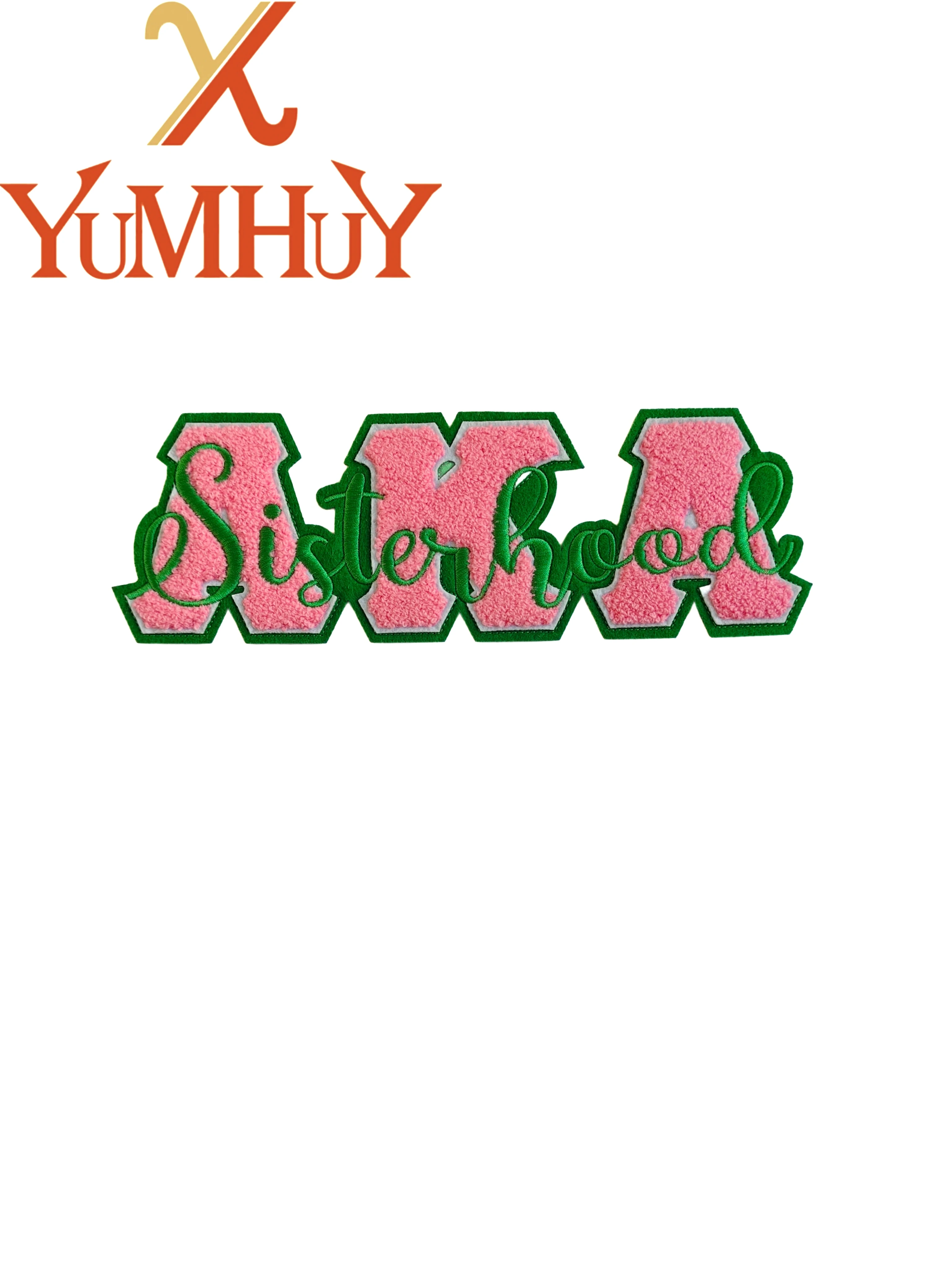 Multi Style Iron On Kappa Alpha Embroidery Patches Suitable for Hoodies Jackets Handbags School Bags Wash Resistant Sturdy