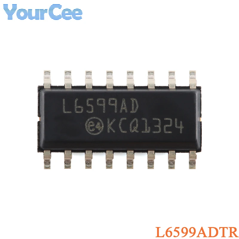 2Pcs L6599ADTR L6599AD  L6599 SOP-16 Improved High Voltage Resonance Controller Chip